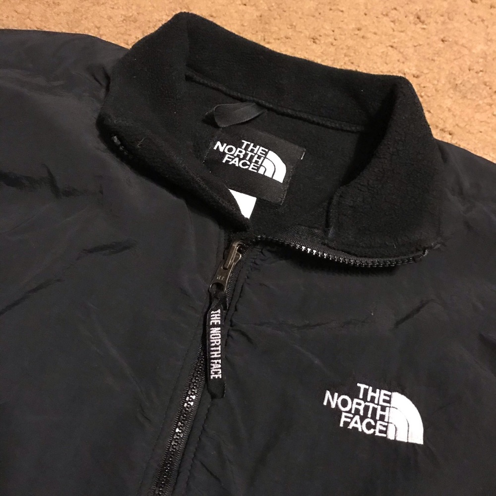 North Face Denali jacket black youth large